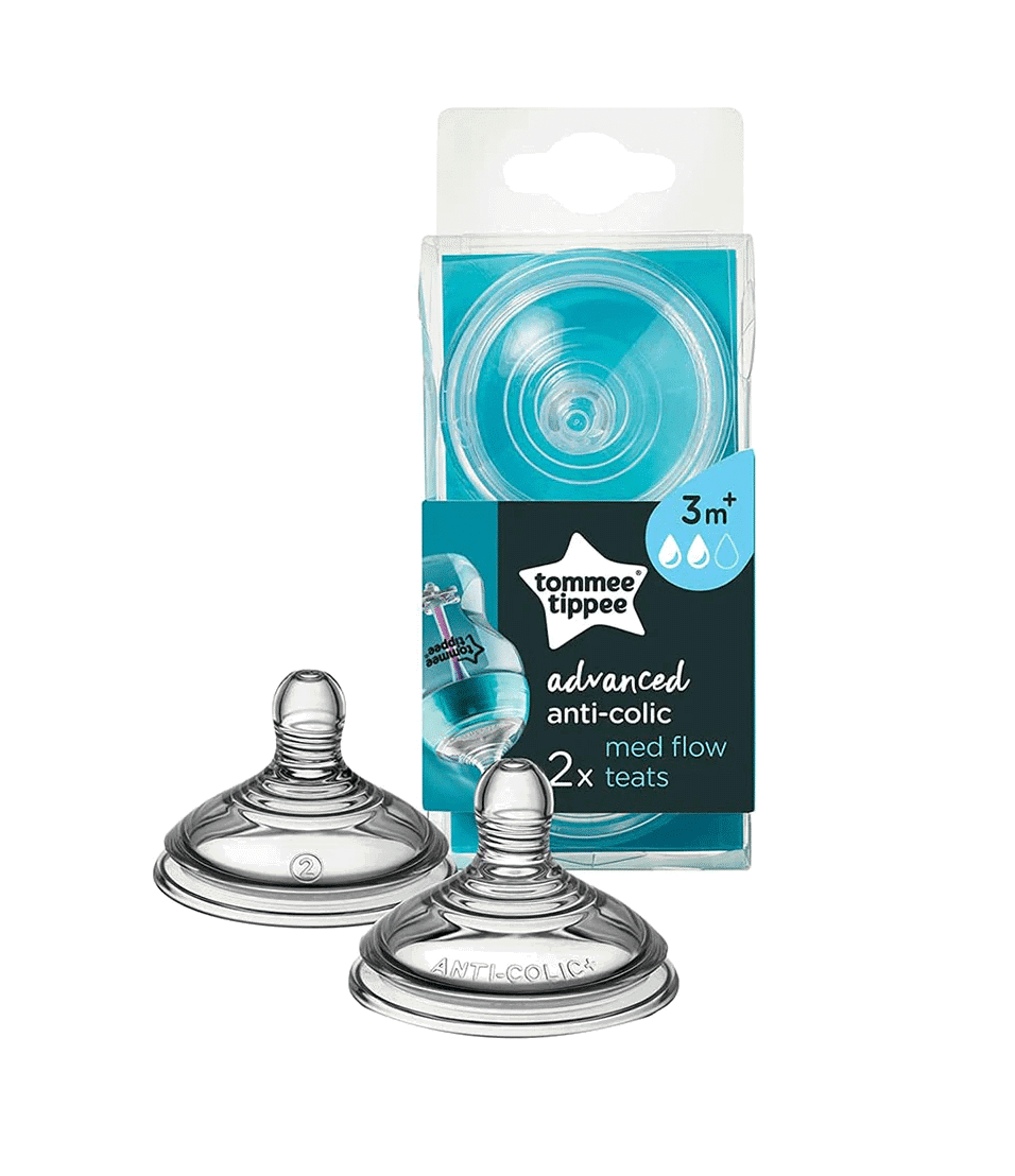 Tommee Tippee Tétine Advanced anti-colic 3m+ Débit moyen