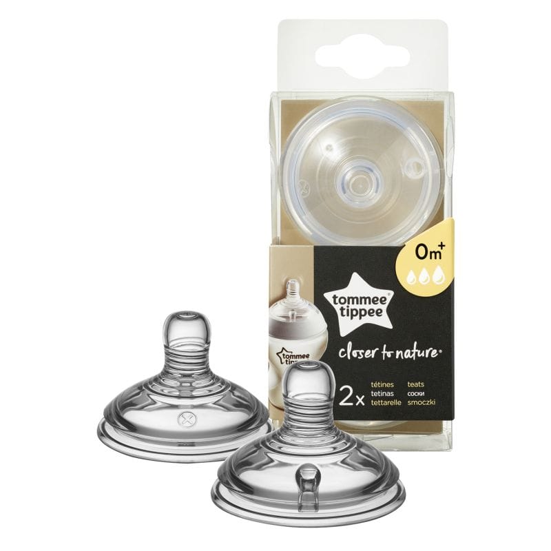 Tommee Tippee Tétine natural start 0m+ Débit variable
