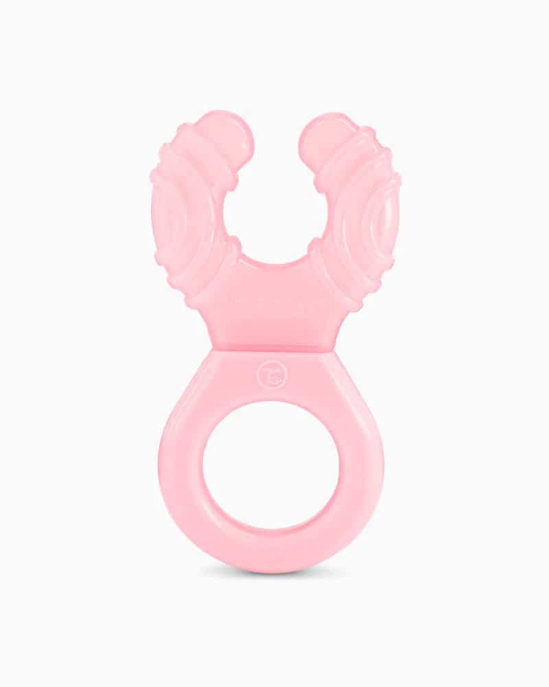 Twistshake Anneau de dentition réfrigéré Rose