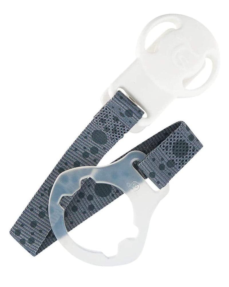 Twistshake Attache-Sucette Gris Pastel