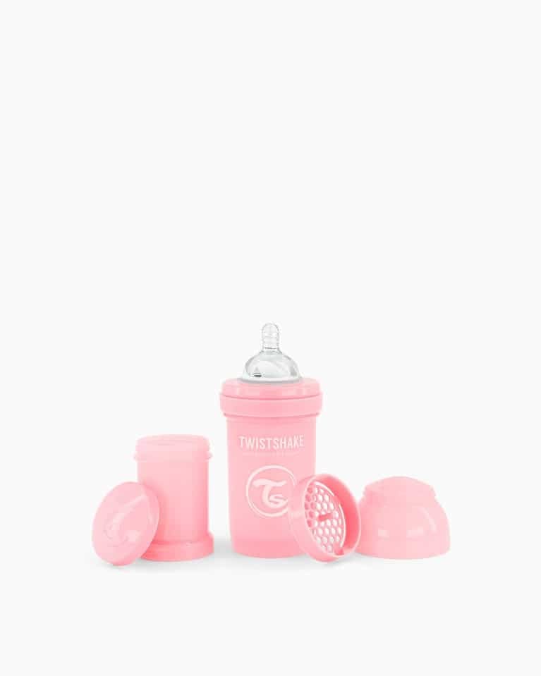 Twistshake Biberon anti-colique 180ml Rose