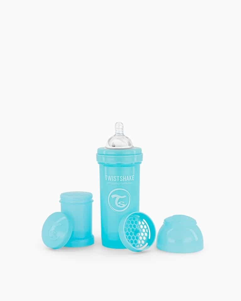 Twistshake Biberon anti-colique 260ml Bleu