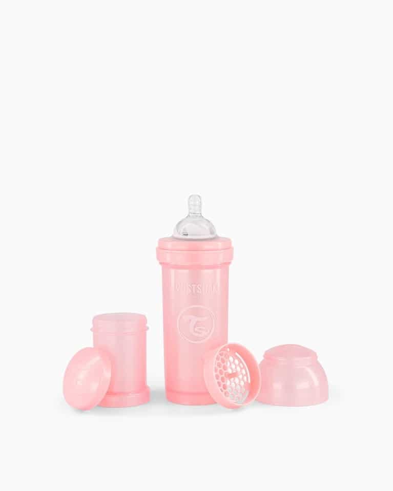 Twistshake Biberon anti-colique 260ml Rose