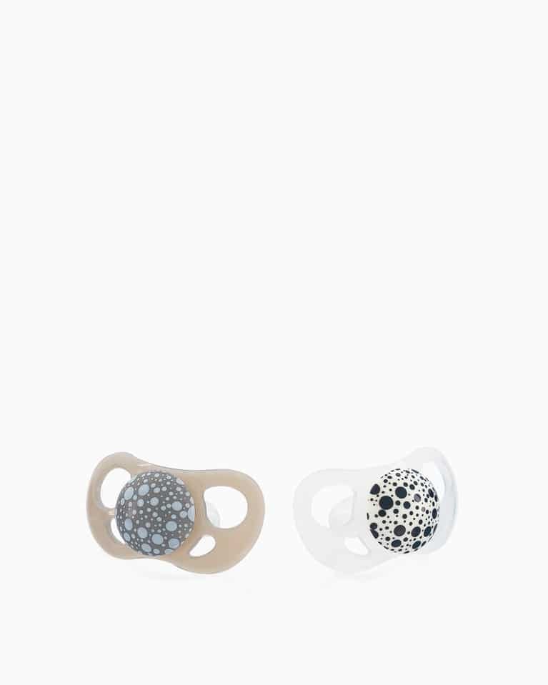Twistshake Sucettes Pacifier 6 mois+ Gris/Blanc