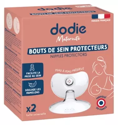 Dodie Allaitement 2 Bouts de Sein Protecteurs