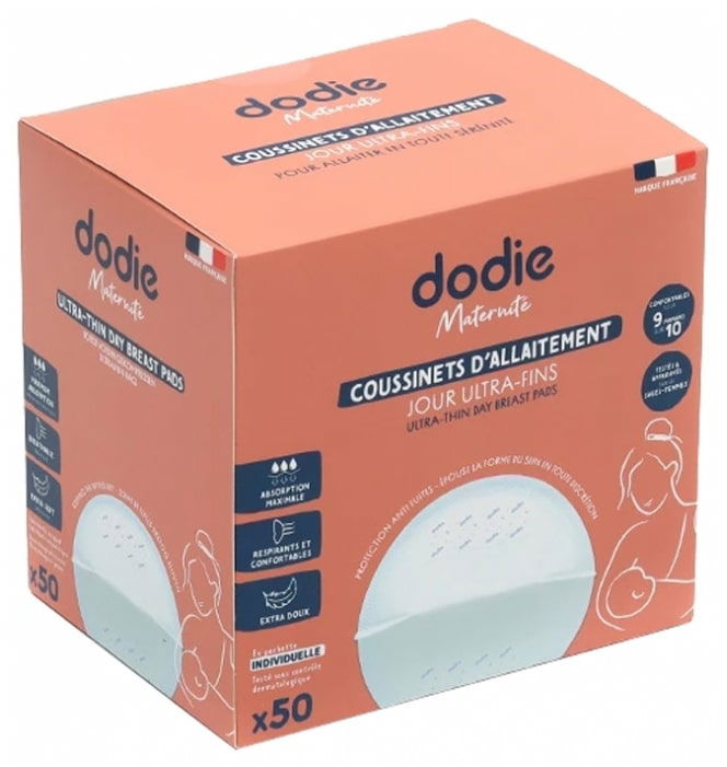 Dodie Coussinets d’allaitement ultra-fins