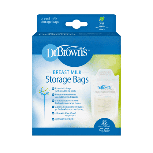 Dr. Brown’s Sachets de conservation du Lait Maternel 180ml 25u