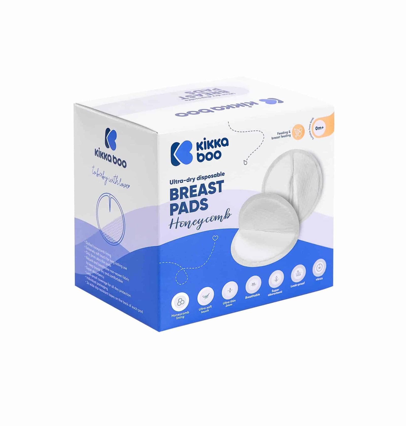 Kikkaboo Coussinets d’allaitement jetables 25pcs