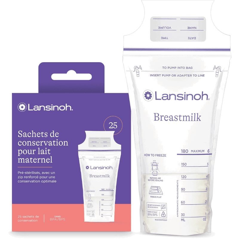 Lansinoh Sachets de Conservation 25 Unités
