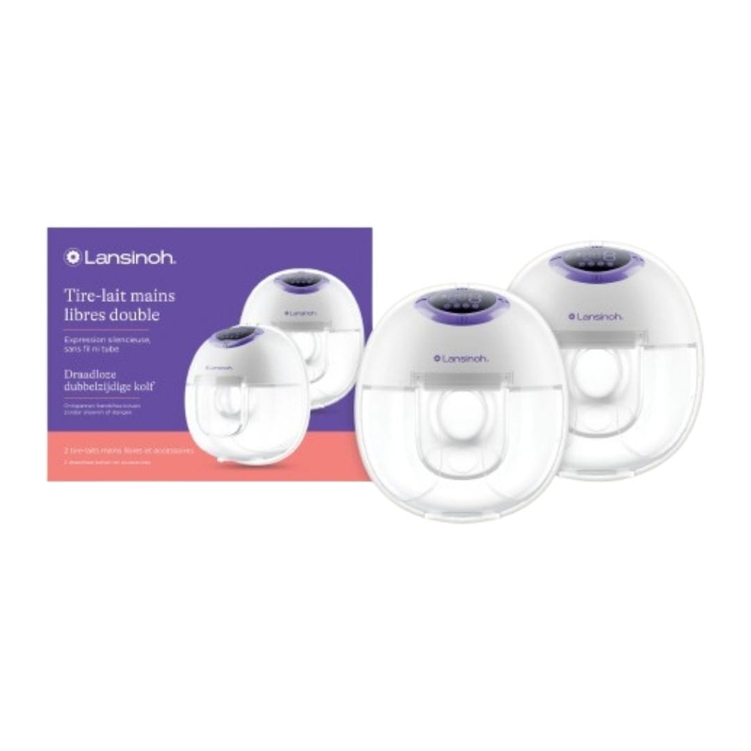 Lansinoh Tire-lait mains libres  – Double Extraction Sans Fil