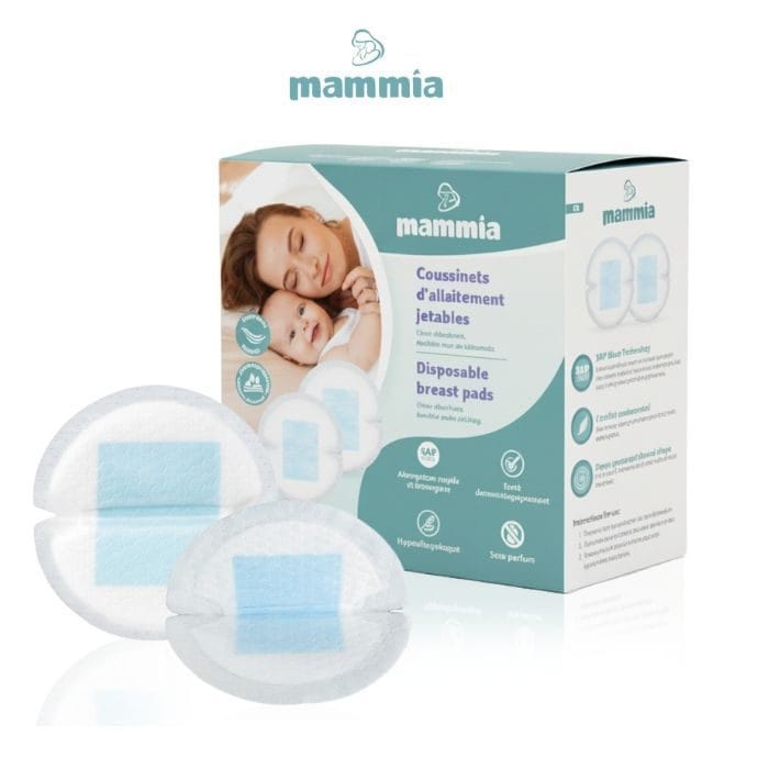 Mammia coussinets d’allaitement jetables 30 cousinets