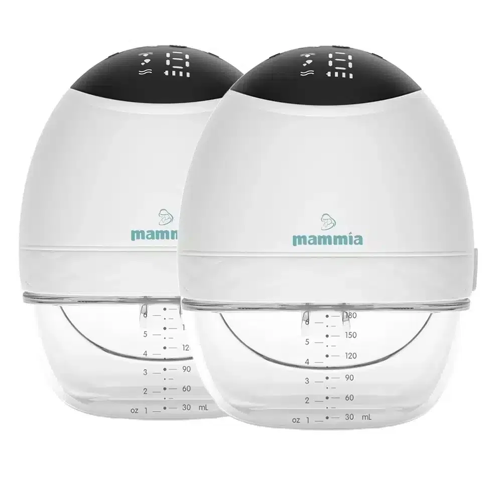 Mammia Tire-Lait électrique mains libres Double – 4 Modes de fonctionnements