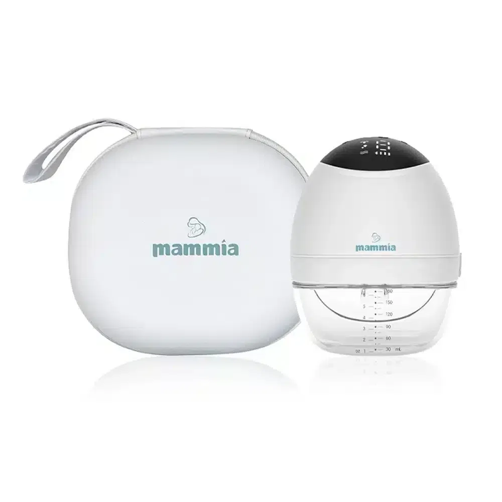 Mammia Coffret complet Tire-Lait électrique mains libres avec Pochette + accessoires