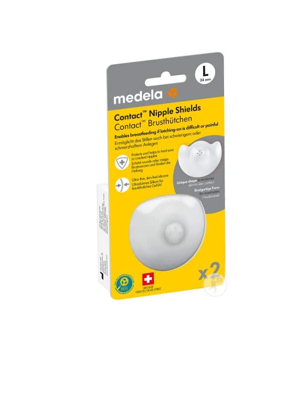 Medela Bouts de sein contact silicone Taille L