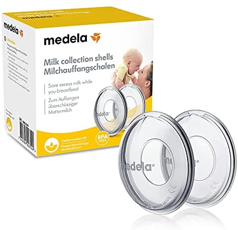 Medela Lot de 2 coquilles recueil lait Silicone