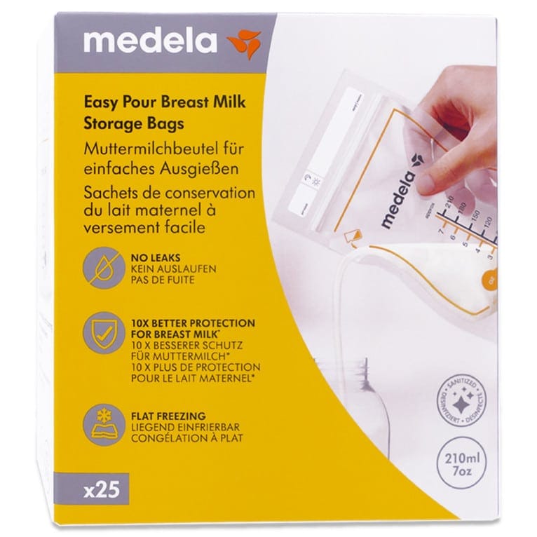 Medela sachet de conservation lait maternel 25 sachets – 180 ml