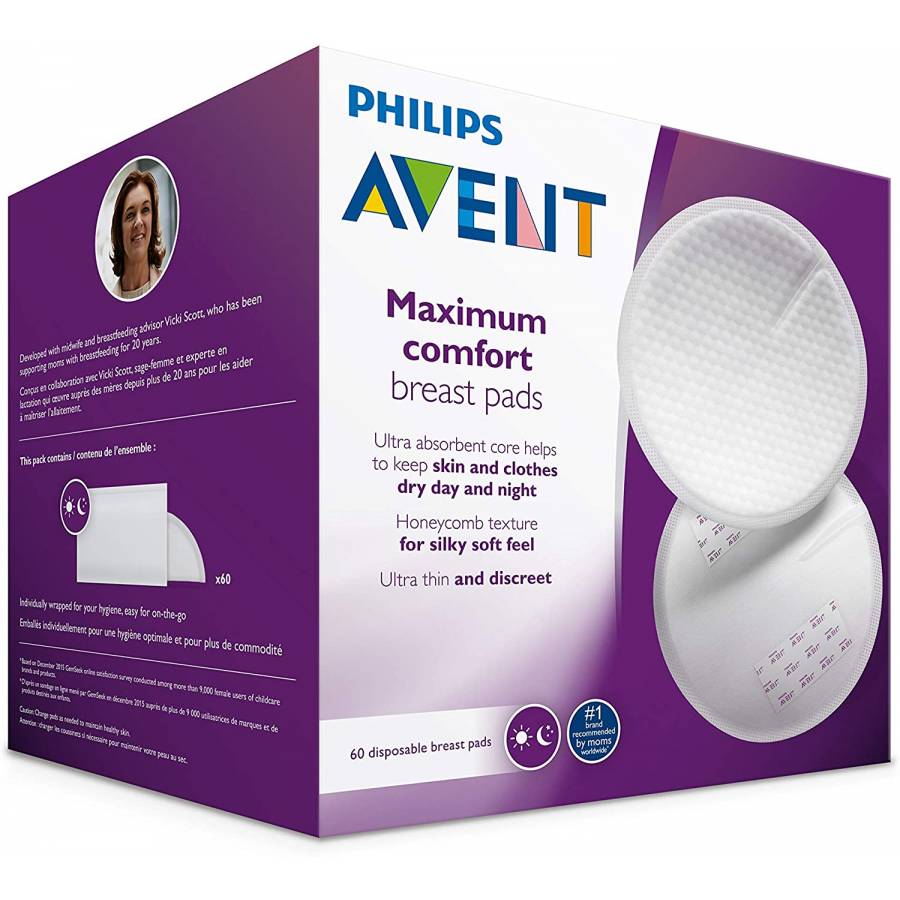 Avent Coussinets d’allaitement jetables x 60
