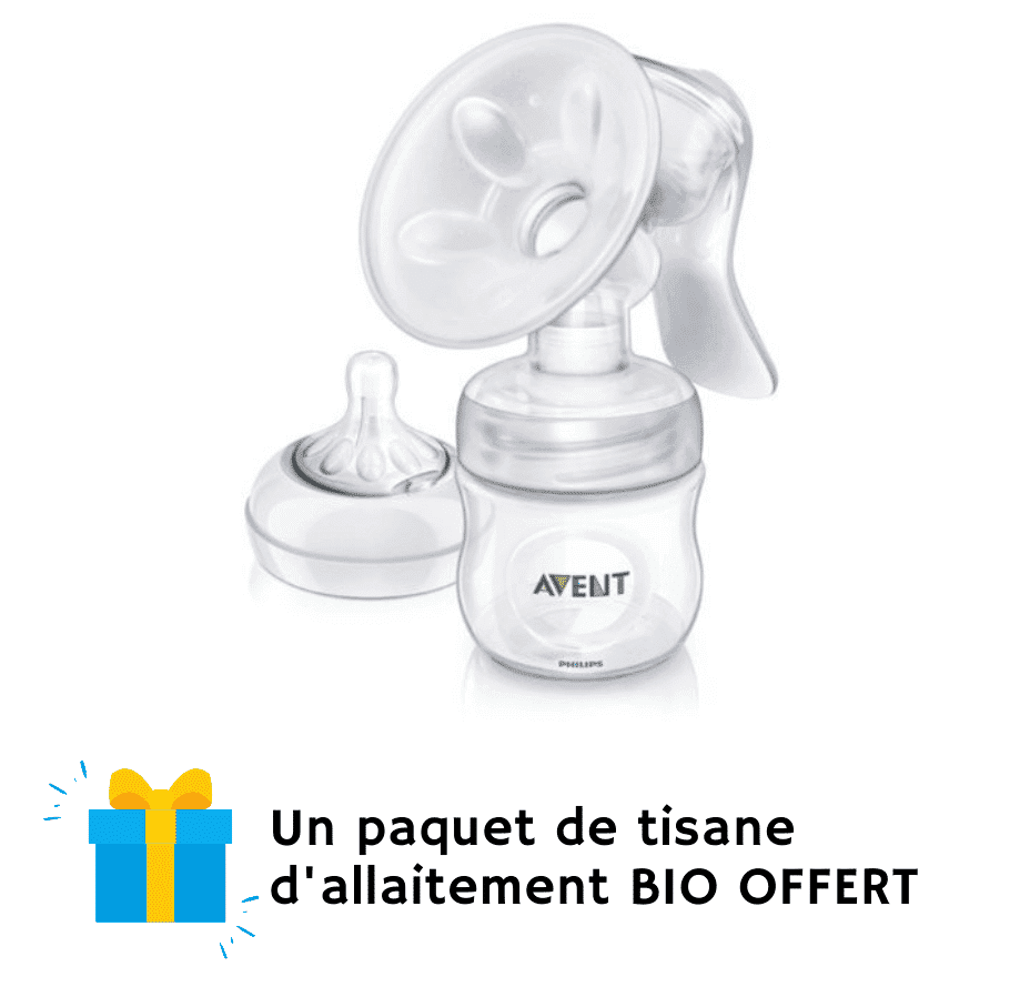 Philips Avent Tire lait manuel + Paquet de Tisane d’allaitement Bio OFFERT