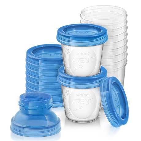 Philips Avent Kit 10 pots de conservation 180ml