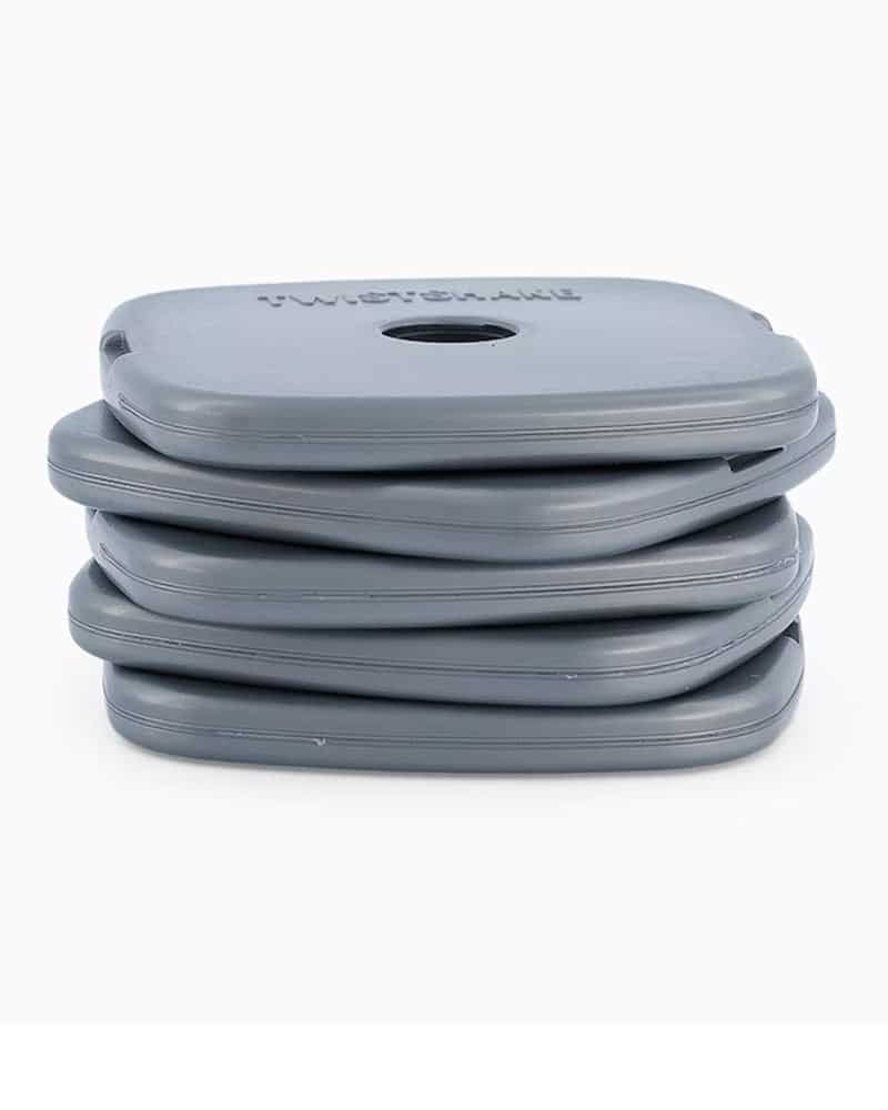 Twistshake Lot de 5 pack de glace Gris