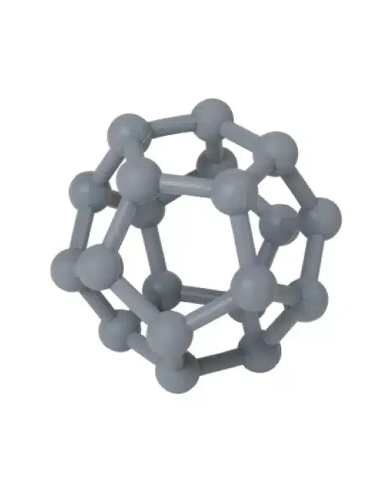 Eurekakids Jungle Silicone Ball Gris 0M+
