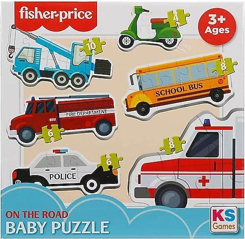 Fisher‑Price Baby Puzzle On The Road – 6 en 1