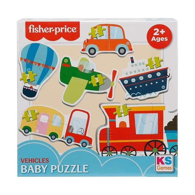 Fisher‑Price Puzzle Vehicles – 6 en 1