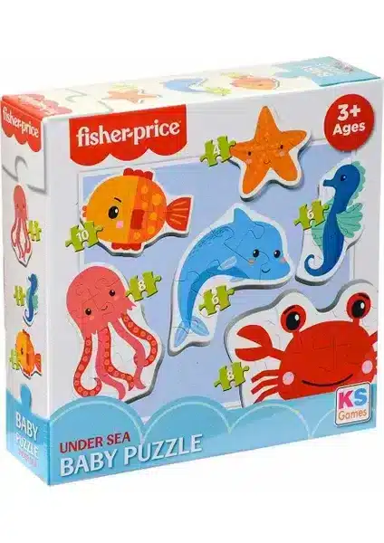 Fisher‑Price Baby Puzzle Under Sea – 6 en 1