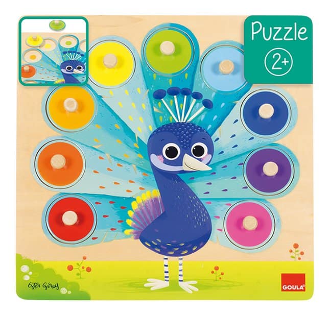Goula Puzzle Paon