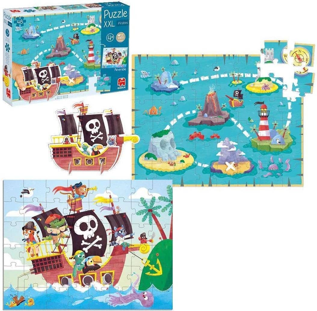 Goula Puzzle XXL Découverte des Pirates