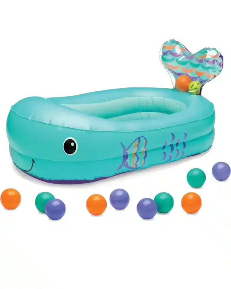 Infantino Baignoire Baleine avec Balles de Jeu