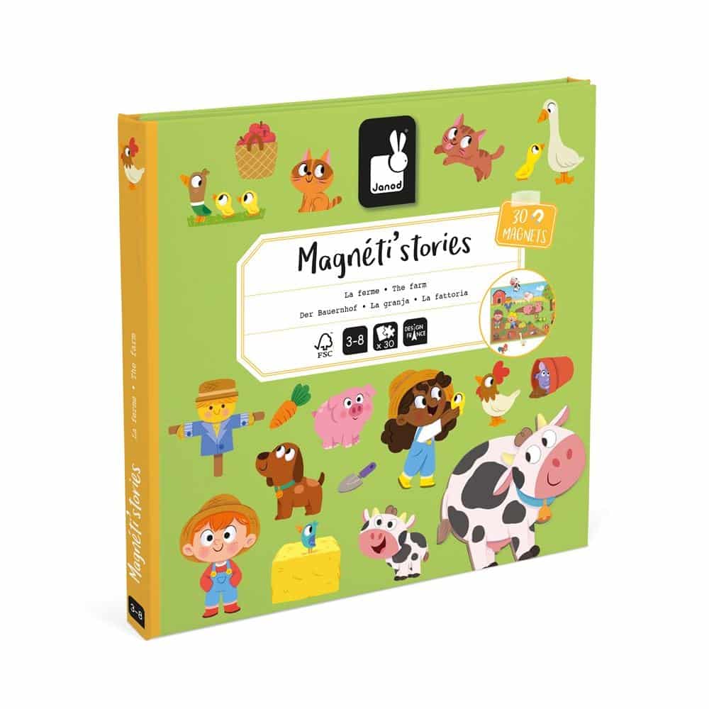 Janod Livre Magnétique La Ferme