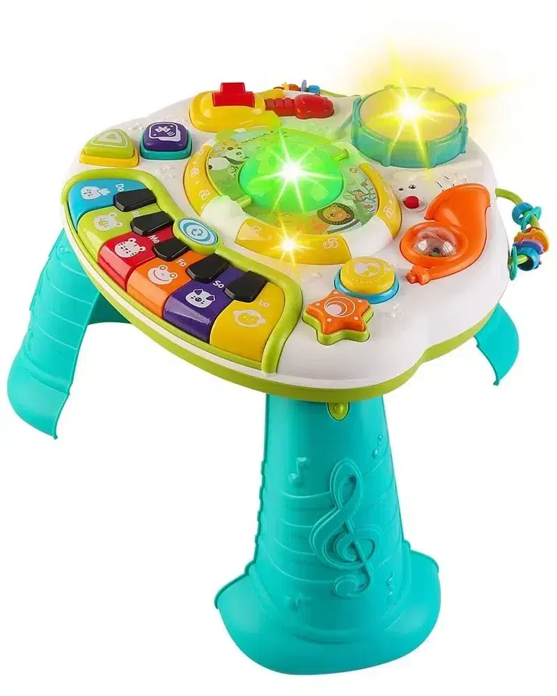 Kids Melody Table d’activité musicale multifonction