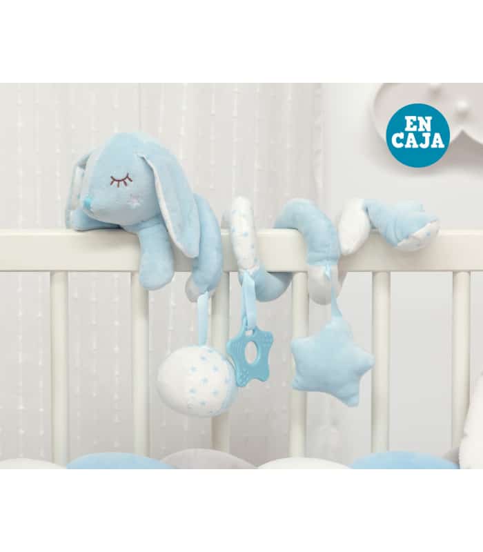 Kiokids Spirale d’activités lapin Bleu
