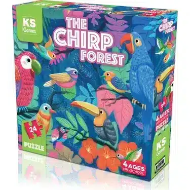 KS Games The Chirp Forest Pre‑School Puzzle – 24 pièces