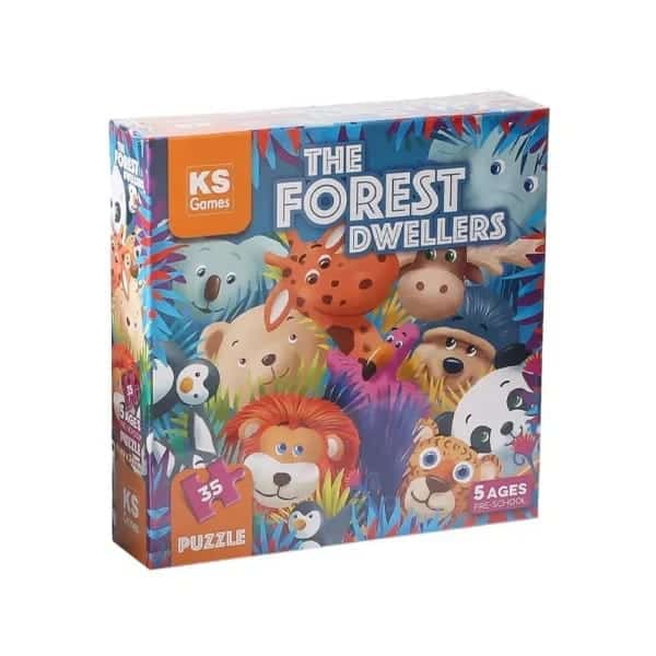 KS Games The Forest Dwellers Pre‑School Puzzle – 35 pièces