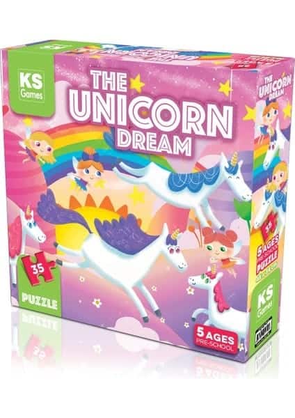 KS Games The Unicorn Dream Pre‑School Puzzle – 24 pièces