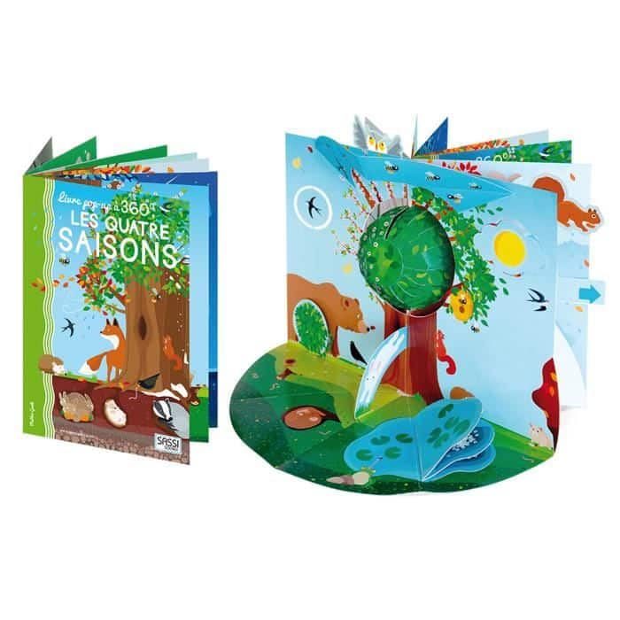 Les quatre saisons Livre Pop-up 360°