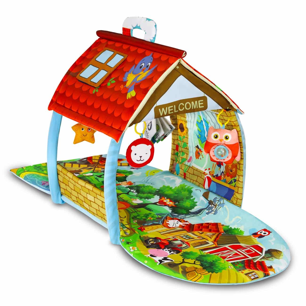 Lionelo Agnes Plus Village – Tapis Educatif