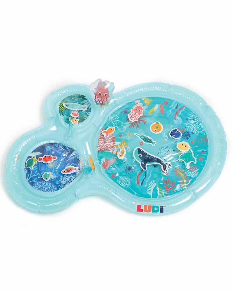 Ludi Grand Tapis D’eau Marin Bleu 10m+