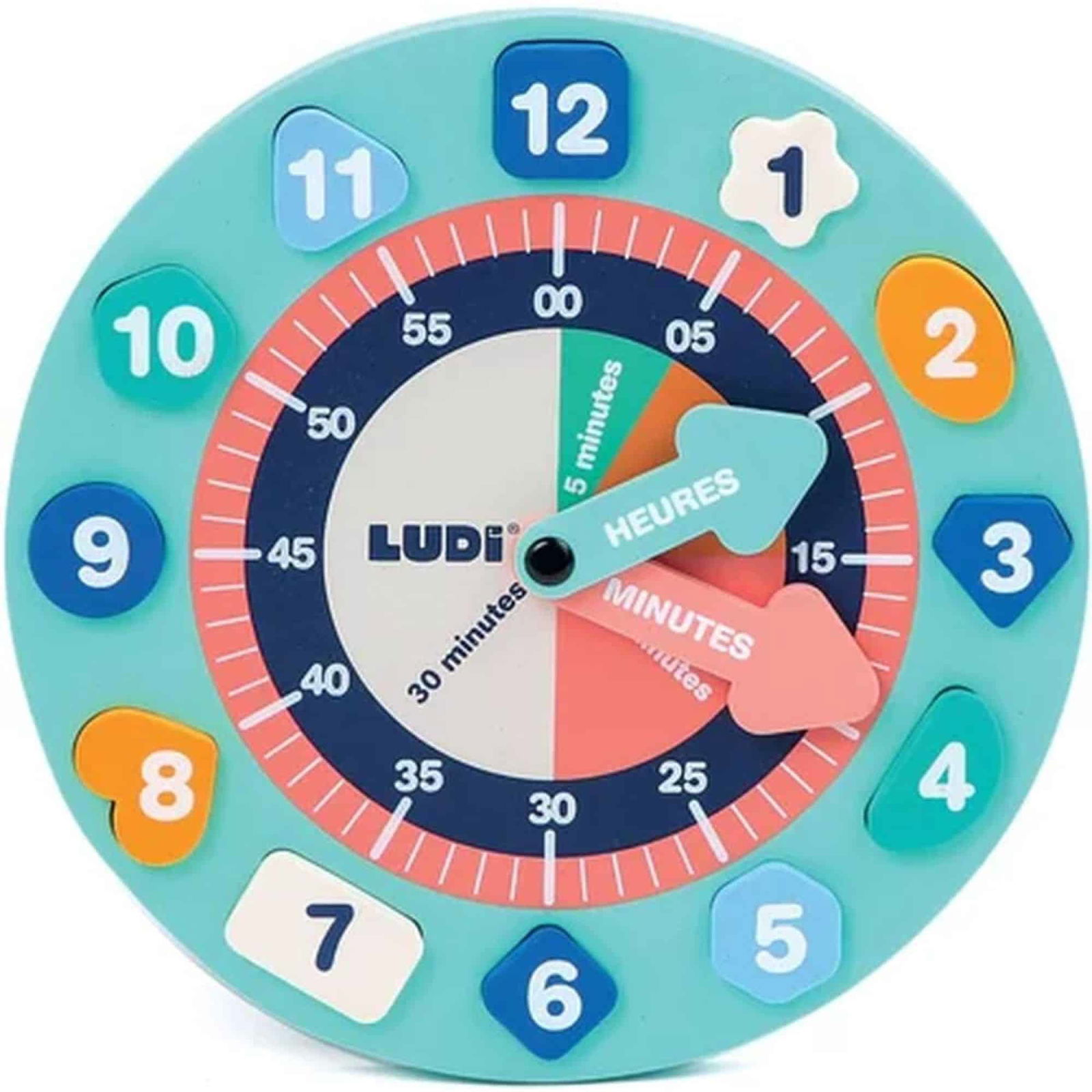 Ludi Horloge enfant pour apprendre l’heure