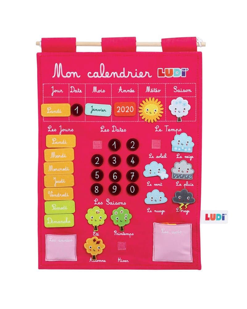 Ludi Mon Calendrier Basic – Rose