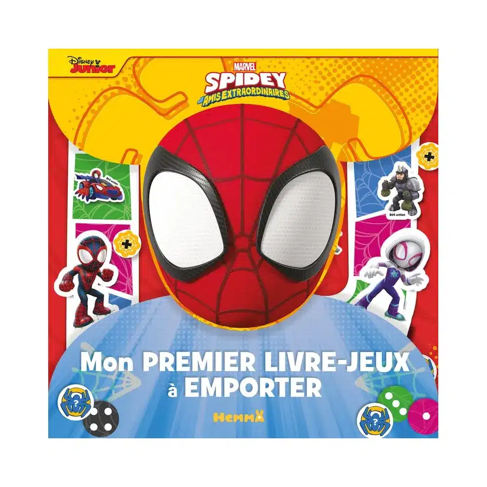 Marvel Spidey et Ses Amis Extraordinaires – Mon premier livre-jeux à emporter