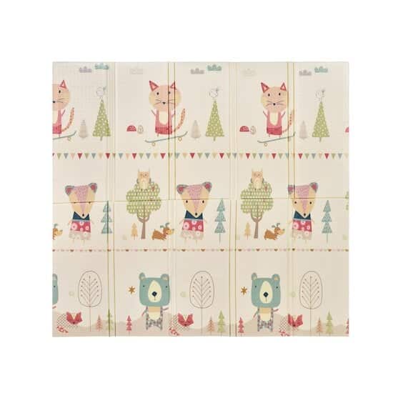 Ms Tapis de jeu Fancy Multicolore 180×200 cm