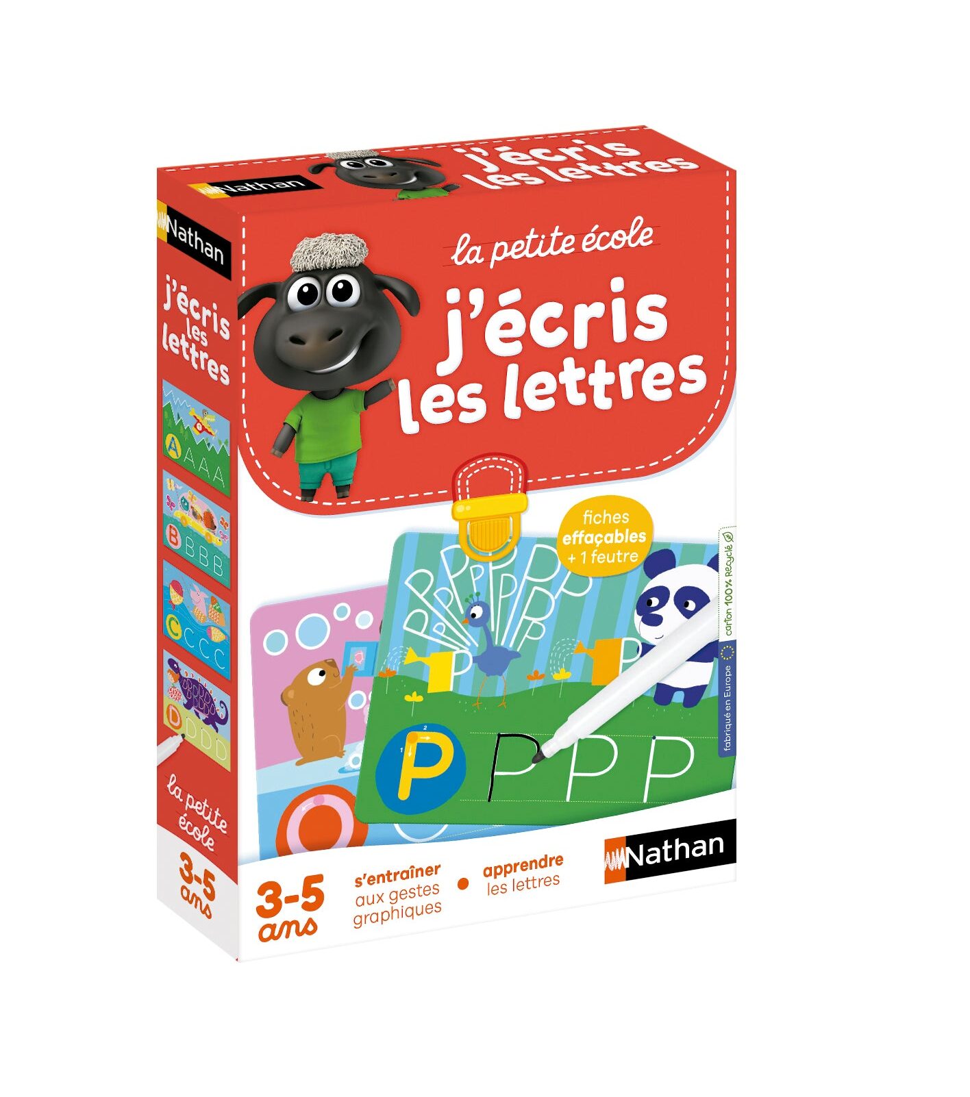 Nathan La Petite Ecole – J’écris les lettres