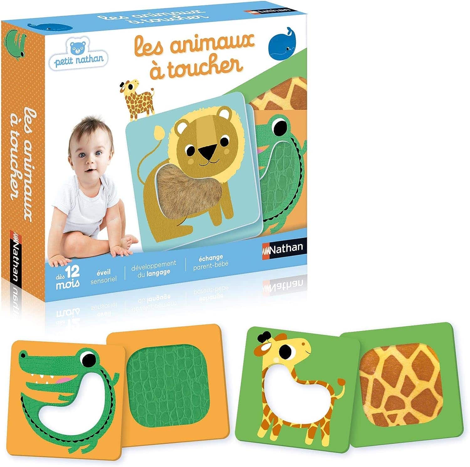 Nathan Les Animaux à Toucher 12mois+
