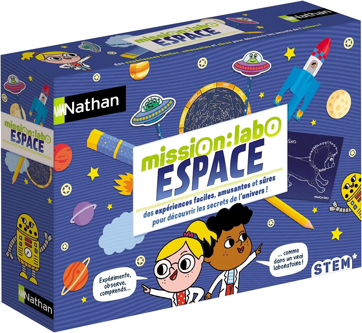 Nathan Mission Labo Espace 6ans+