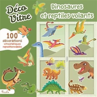 Déco Vitre – dinosaures et reptiles volants