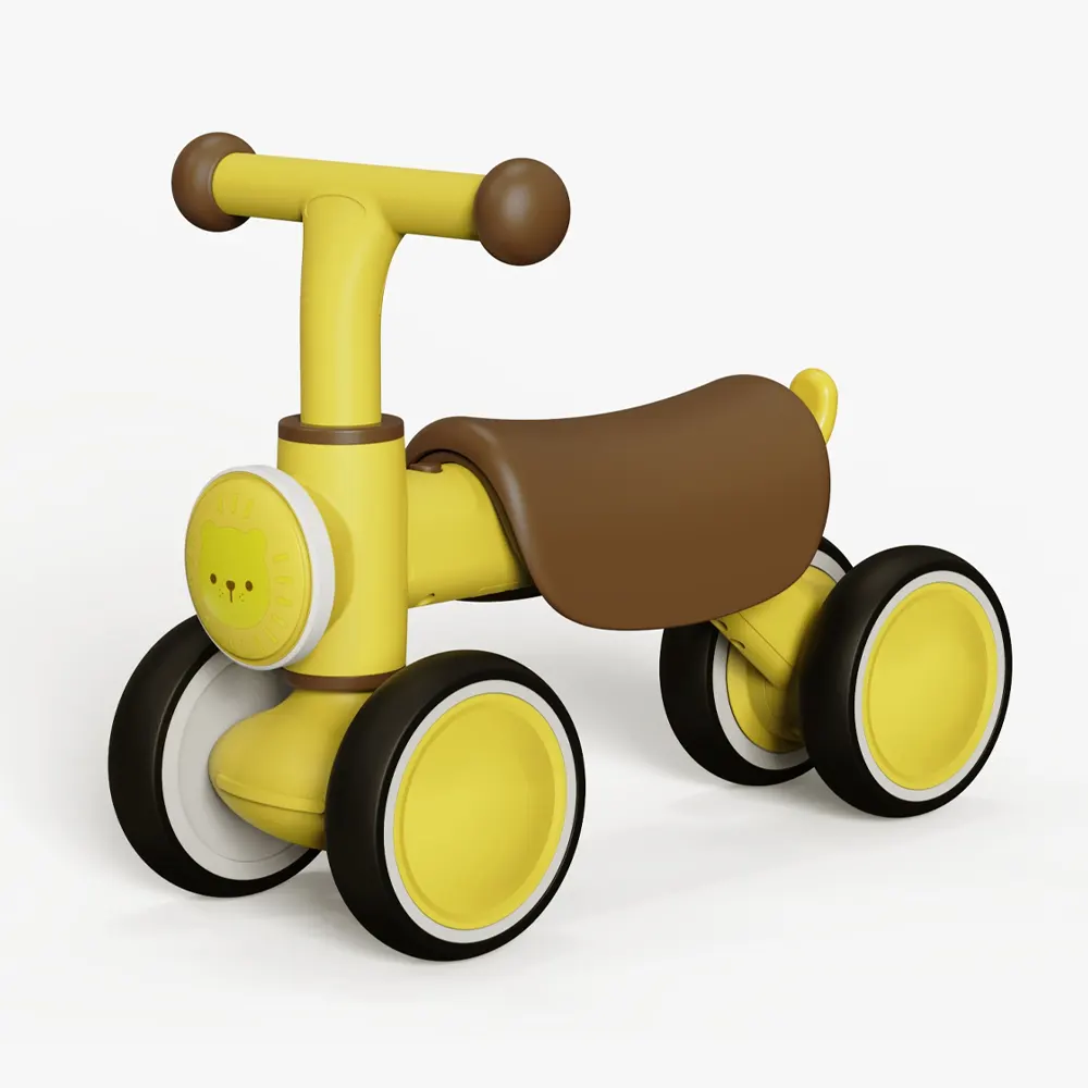 Vélo d’équilibre pour enfants Jaune