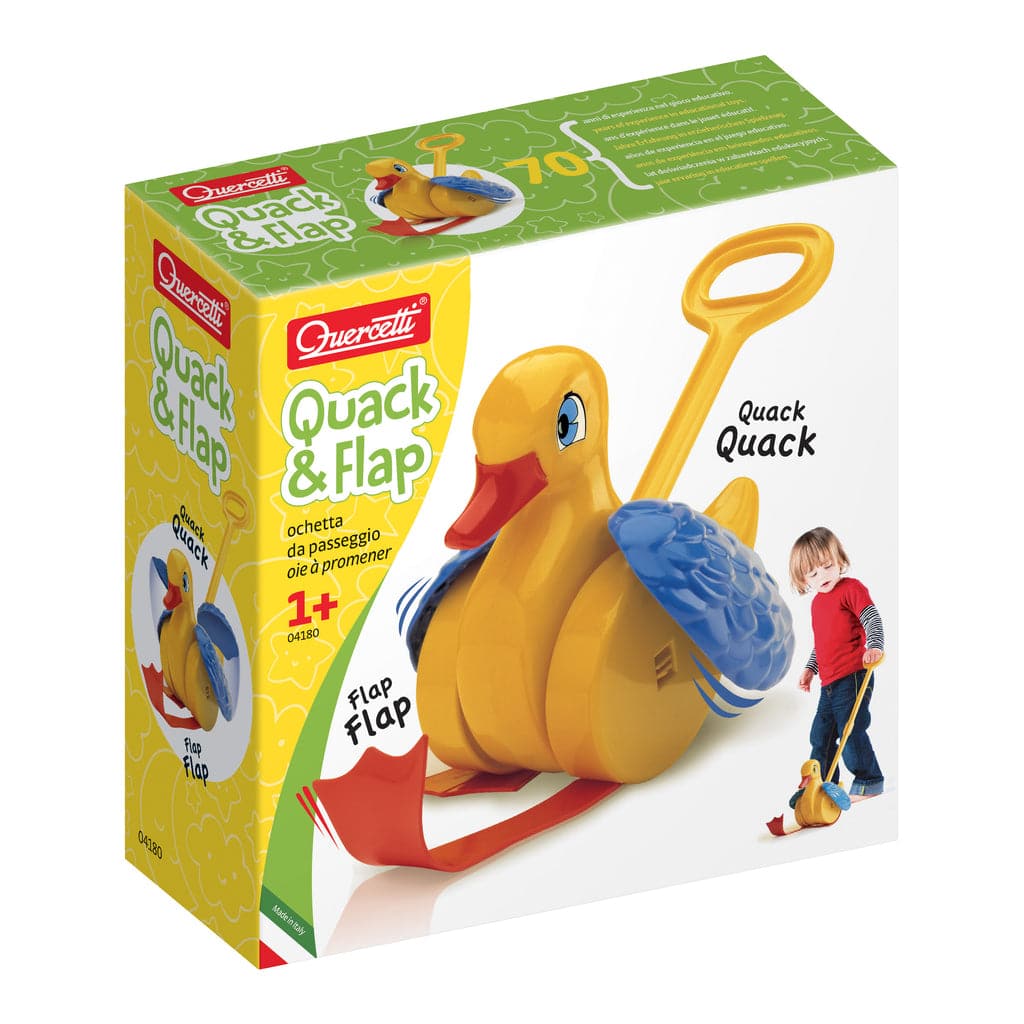 Quercetti Canard Quack & Flap 12m+